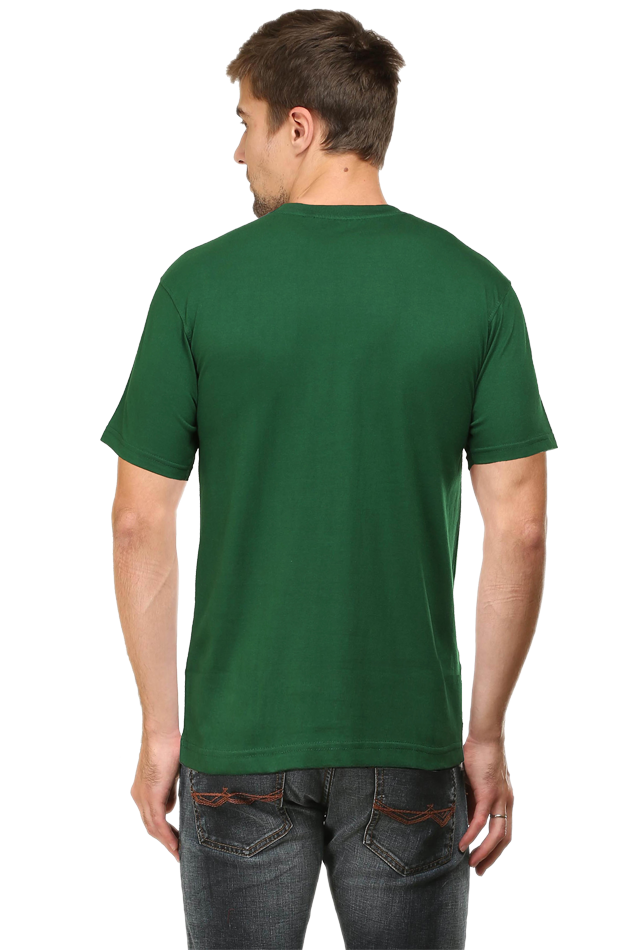 Make Waves Not Excuses Men's Darker Shade Round Neck T-shirt