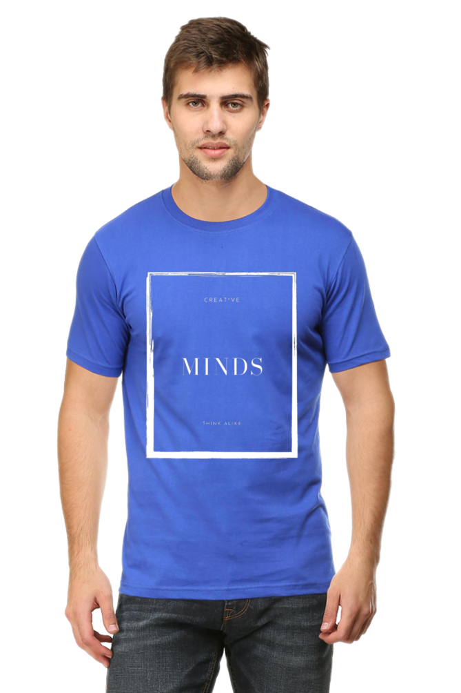 Creative Minds Think Alike Darker Shade Men's Round Neck T-shirt