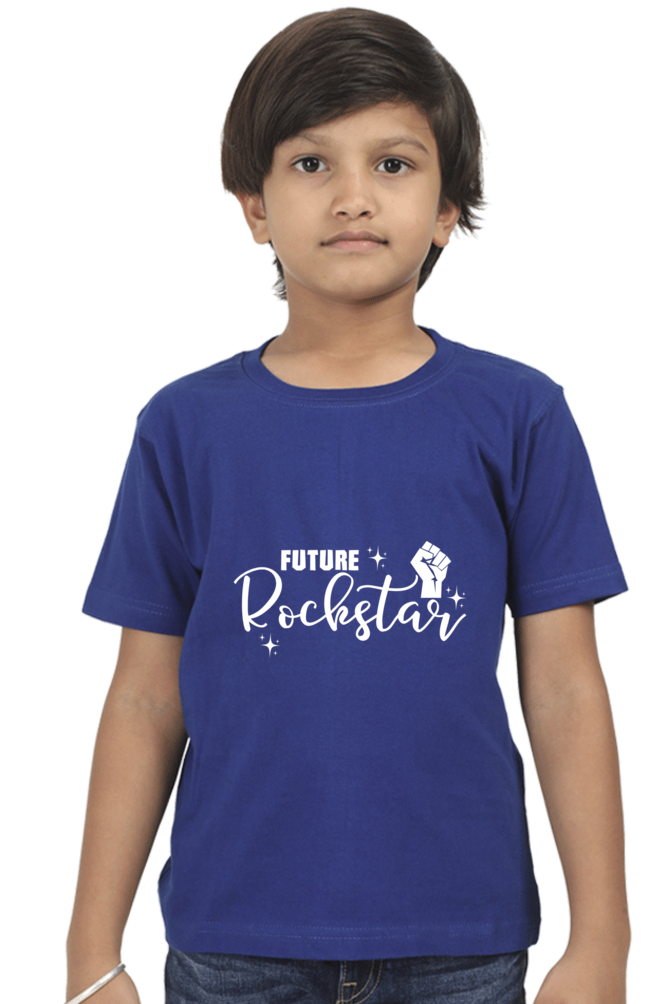 Future Rockstar Round Neck T-shirt for Boys