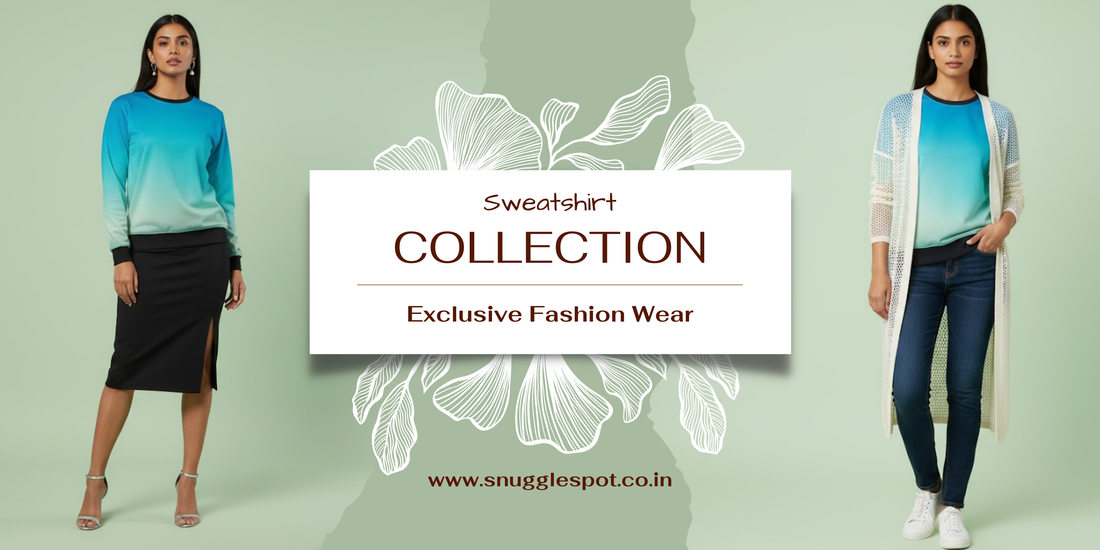 Women's winter sweatshirts