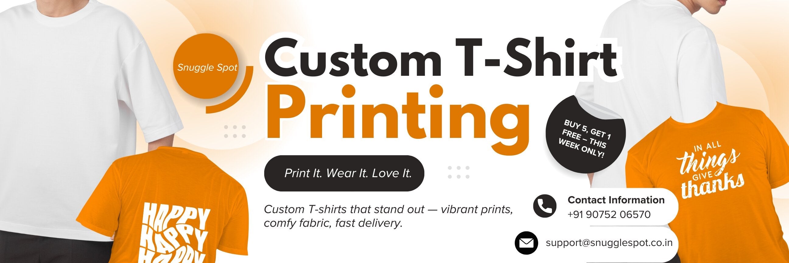 Customized T Shirts in Mumbai 