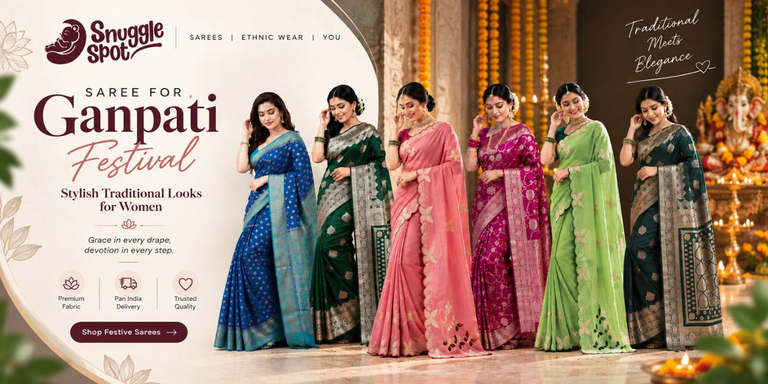 Saree for Ganpati Festival