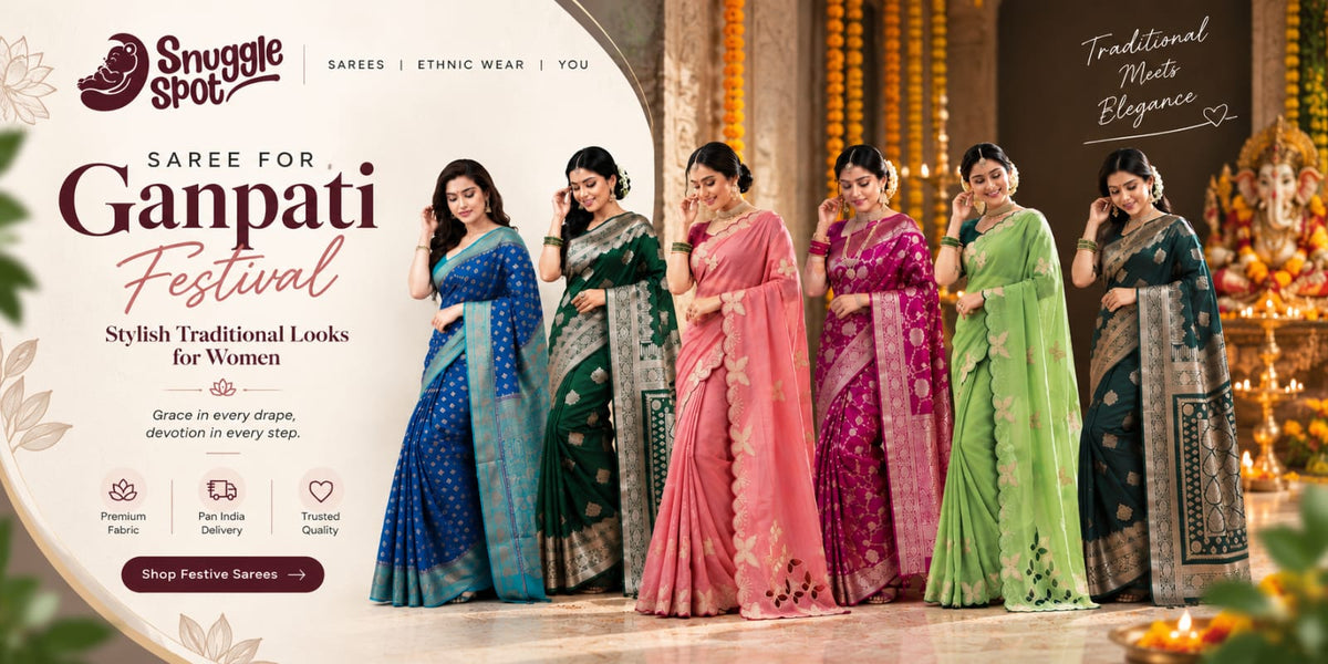 Saree for Ganpati Festival