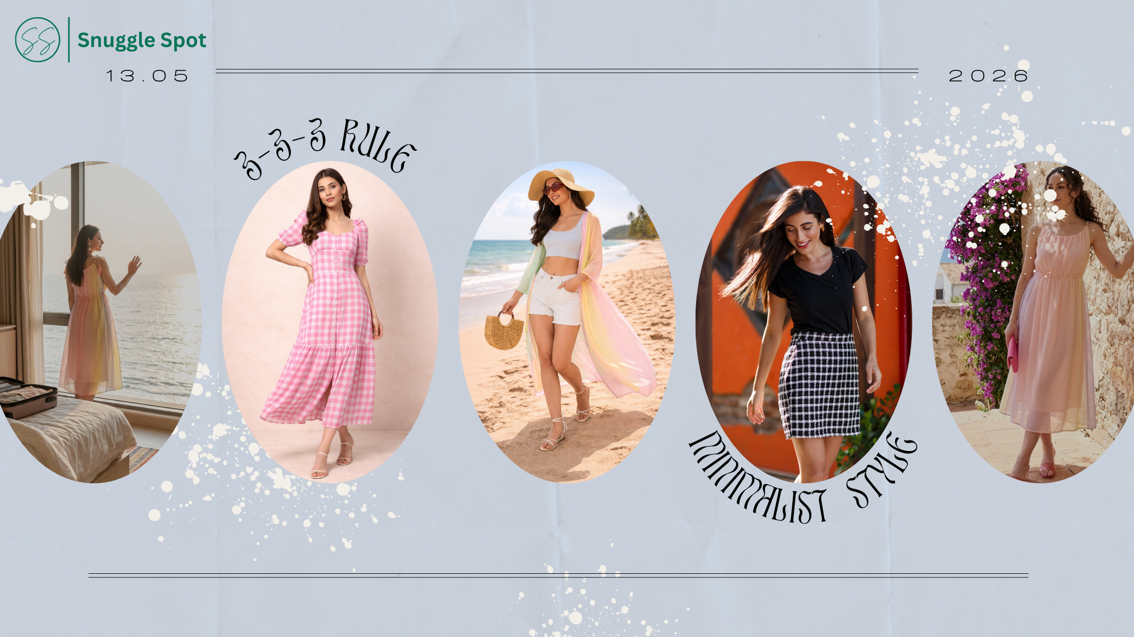 The 3-3-3 Rule: Creating a Minimalist Summer Capsule Wardrobe