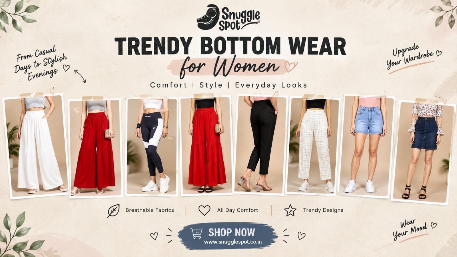 Trendy Bottom Wear for Women
