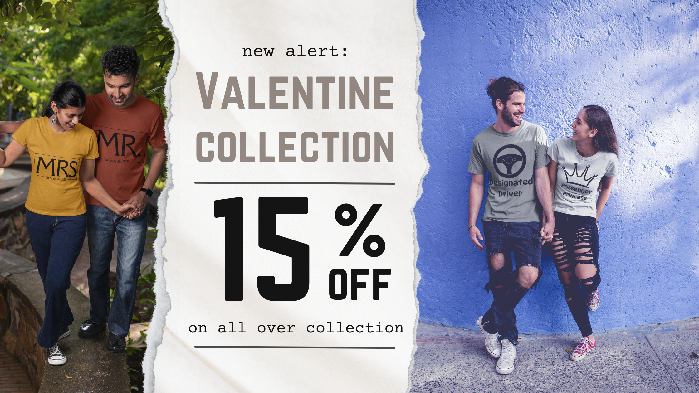 Valentine's Day T Shirts for Couples