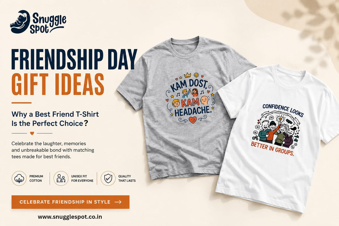 Friendship Day Gift Ideas: Why a Best Friend T-Shirt Is a Perfect Choice