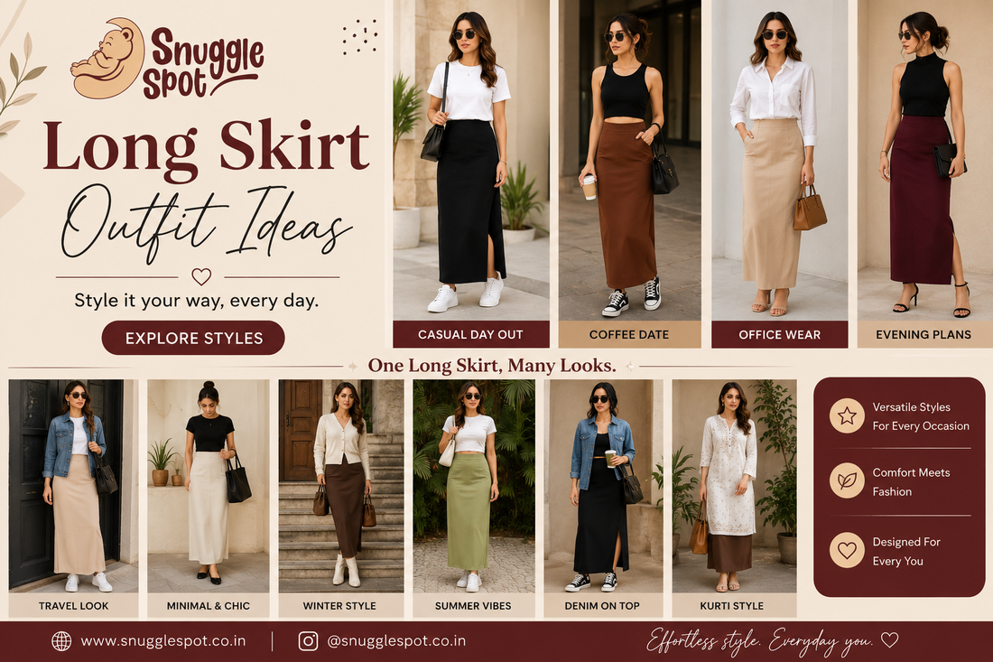 Long Skirt Outfit Ideas: 15 Stylish Ways to Wear Long Skirts