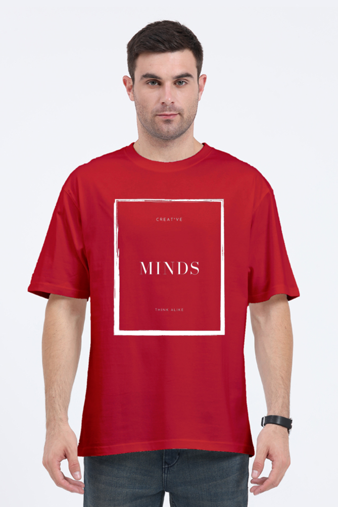 Creative Minds Think Alike Darker Shade Unisex Round Neck T-shirt