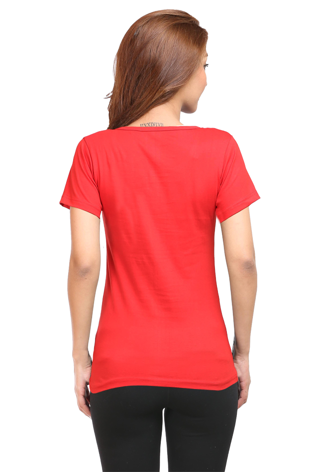 Chasing Pixels and Dreams Women Darker Shade Round Neck T-shirt