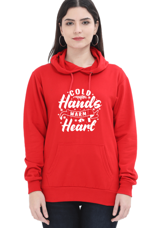 Cold Hands Warm Heart Darker Shade Hoodie Sweatshirt for Women