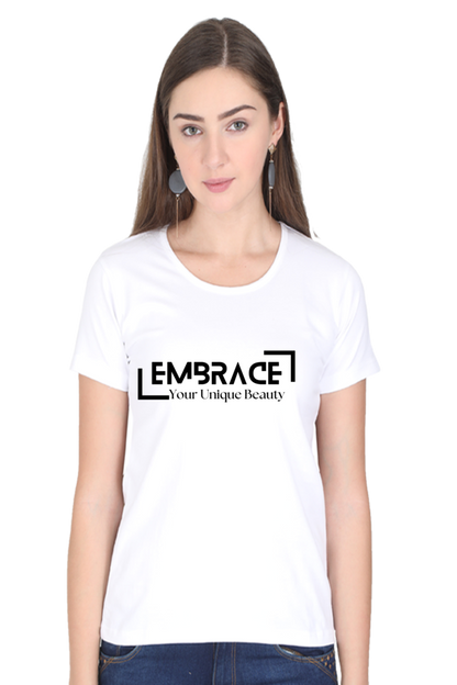 Embrace Your Beauty Light Shade Cloud-Like Comfort Women's T-Shirt