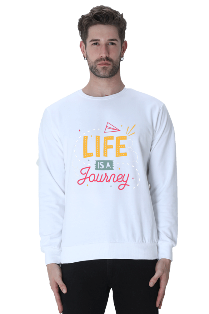 Life is a Journey Men Sweatshirt