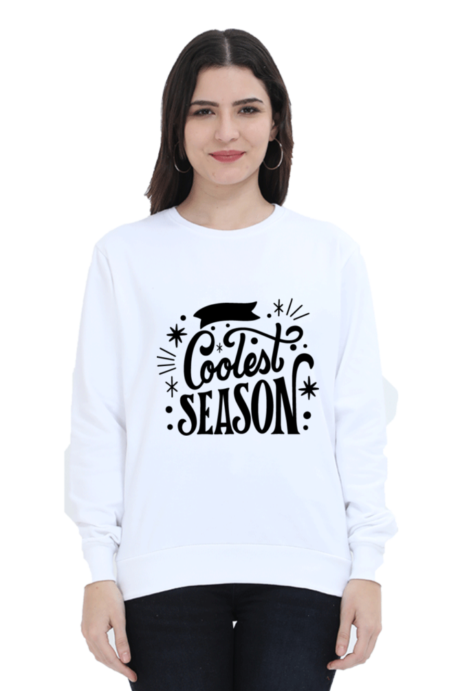 Coolest Season Lighter Shade Sweatshirt for Women