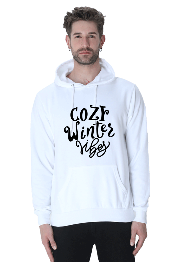 Cozy Winter Vibes Hoodie Sweatshirt for Men