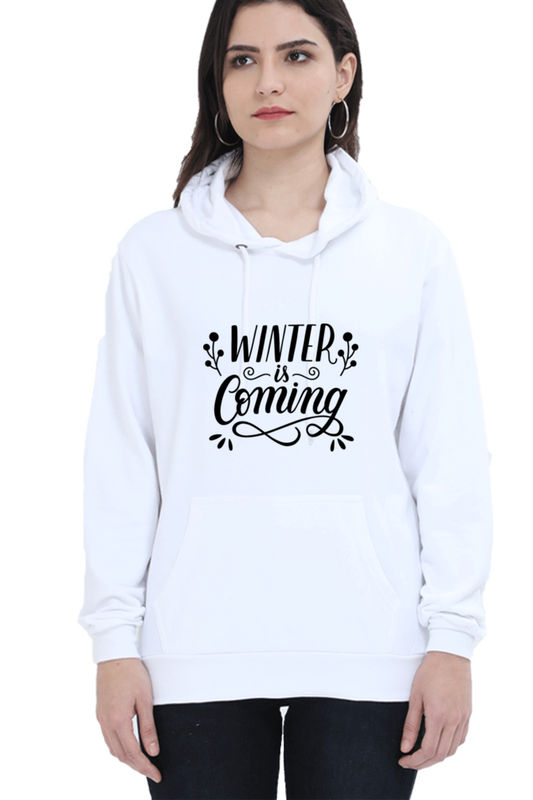 Winter is Coming Lighter Shade Hoodie for Women