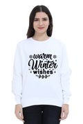 Warm Winter Wishes Lighter Shade Sweatshirt for Women