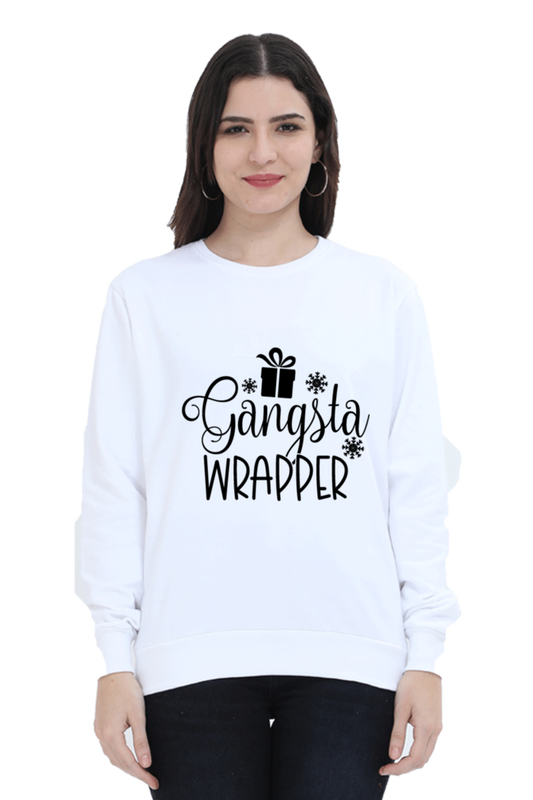 Gangsta Wrapper Lighter Shade Sweatshirt for Women