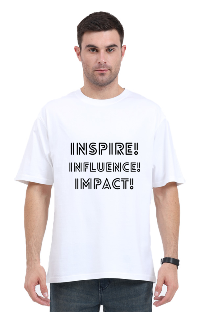 Inspire Influence Impact Lighter Shade Unisex Round Neck T-shirt