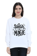 Winter is Magic Lighter Shade Sweatshirt for Women
