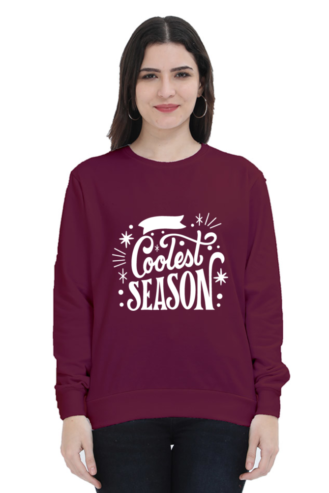 Coolest Season Sweatshirt for Women