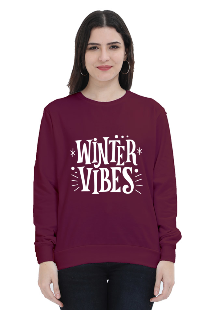 Winter Vibes Sweatshirt for Women