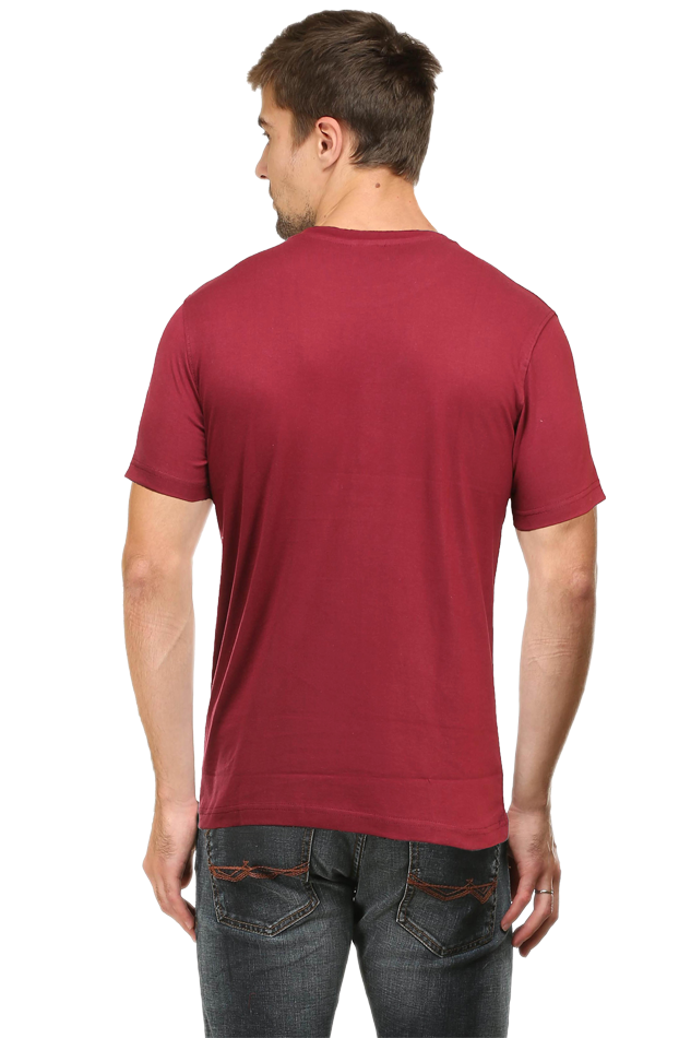 Vibes Over Views Darker Shade Men's Round Neck T-shirt