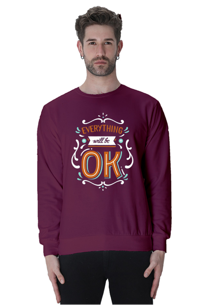 Everything Will Be Okay Men Sweatshirt