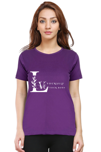 Love Yourself Light Shade Breezy Comfort Women's T-Shirt