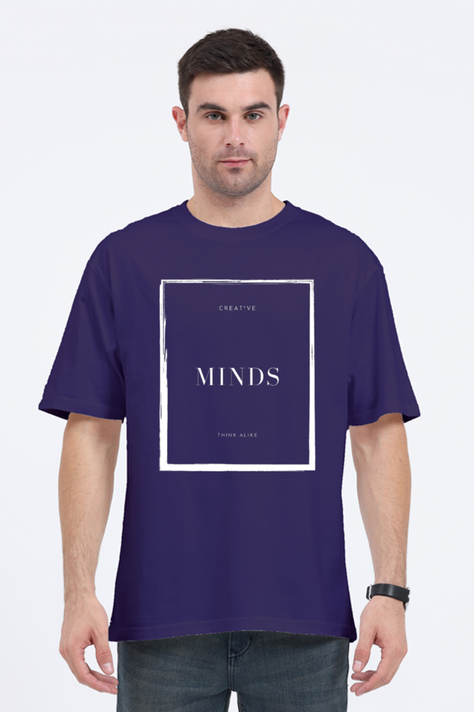 Creative Minds Think Alike Darker Shade Unisex Round Neck T-shirt