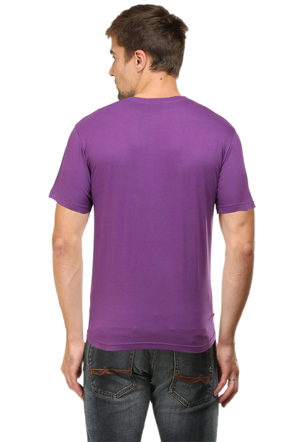 Stay Creative Stay Bold Men's Round Neck Darker Shade T-shirt