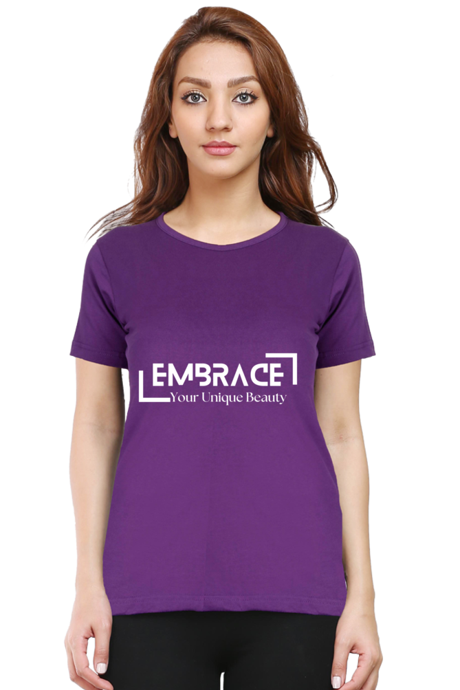 Embrace Your Beauty Dark Shade Comfort Women's T-Shirt