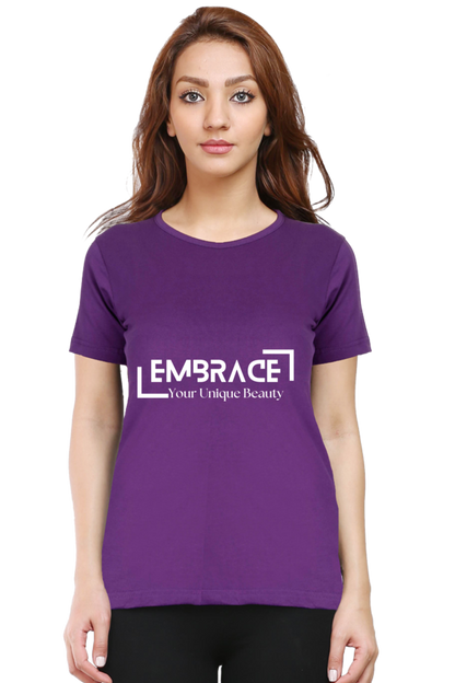 Embrace Your Beauty Dark Shade Comfort Women's T-Shirt
