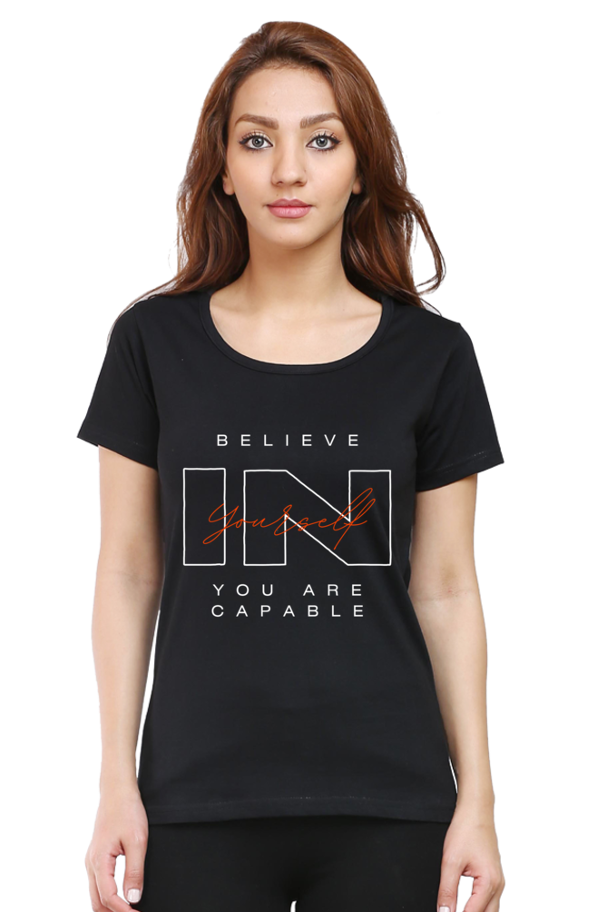 Believe In Yourself Modern Essential Women's Tee