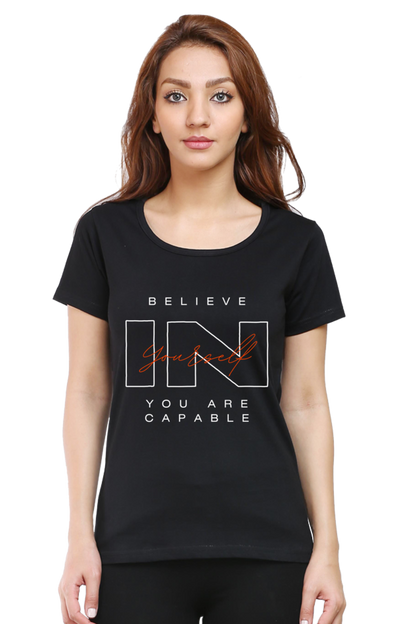 Believe In Yourself Modern Essential Women's Tee
