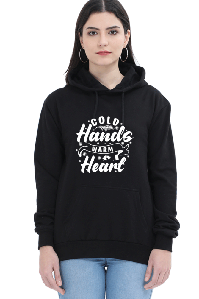 Cold Hands Warm Heart Darker Shade Hoodie Sweatshirt for Women