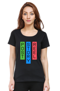 Post Story Reel Womens Round Neck Darker Shade T-shirt