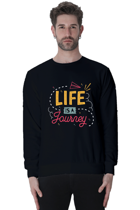 Life is a Journey Men Sweatshirt