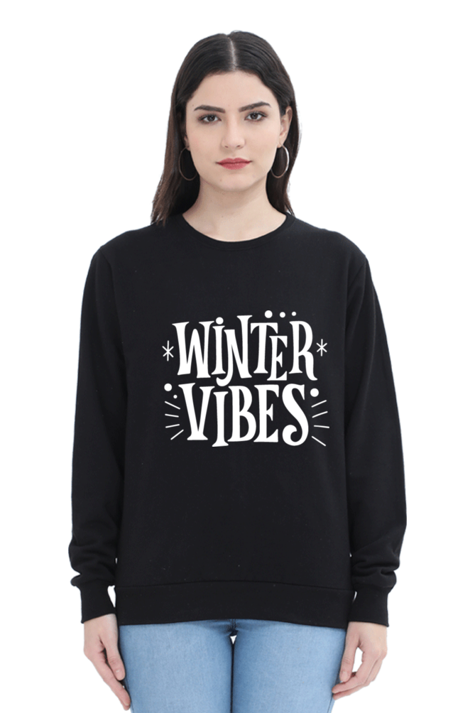 Winter Vibes Sweatshirt for Women