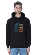 Think Less, Live More Men Hoodie Sweatshirt