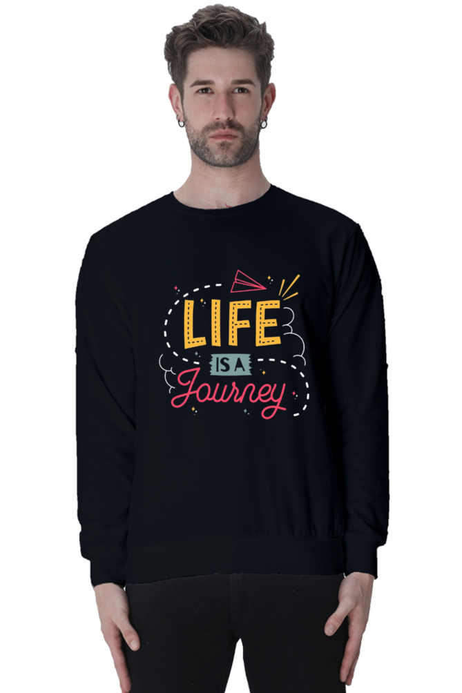 Life is a Journey Men Sweatshirt