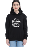 Cold Hands Warm Heart Darker Shade Hoodie Sweatshirt for Women