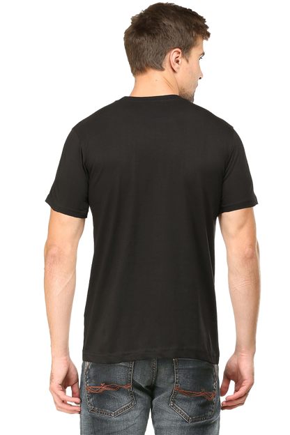 Vibes Over Views Darker Shade Men's Round Neck T-shirt