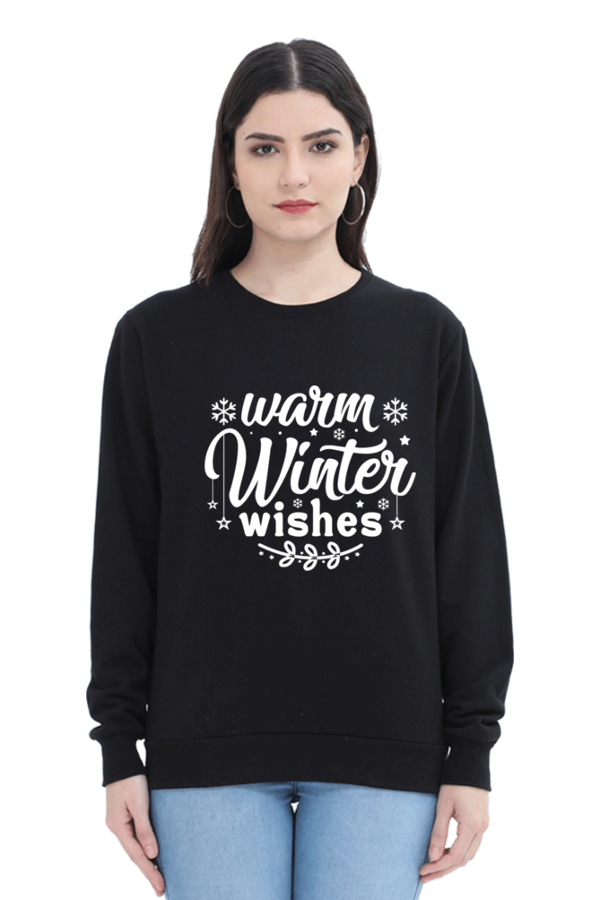 Warm Winter Wishes Sweatshirt for Women