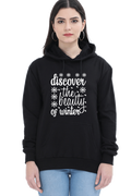 Discover the beauty of Winter Darker Shade Hoodie Sweatshirt for Women