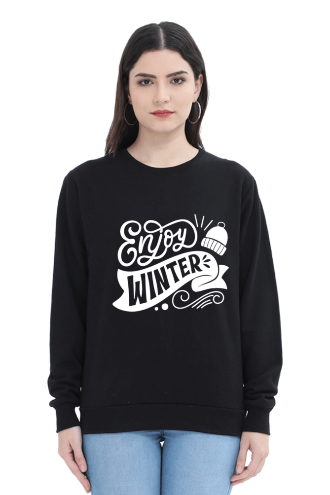 Enjoy Winter Sweatshirt for Women
