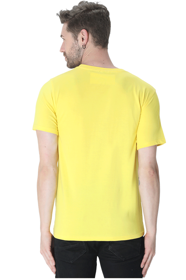 Be Your Own Content Men's Round Neck Lighter Shade T-Shirt