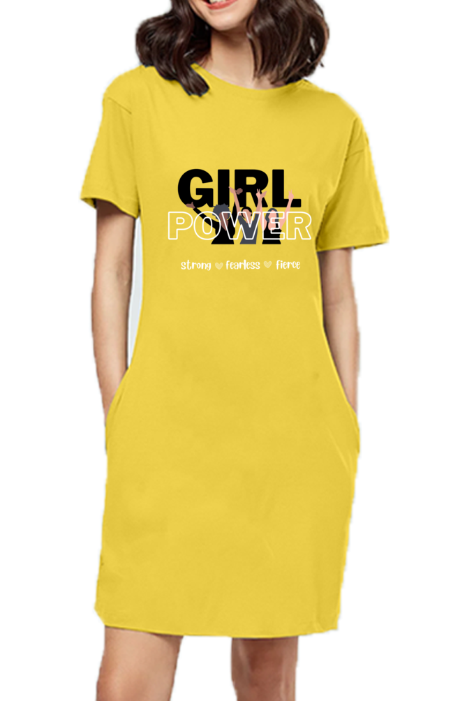 Girl Power T-shirt dress