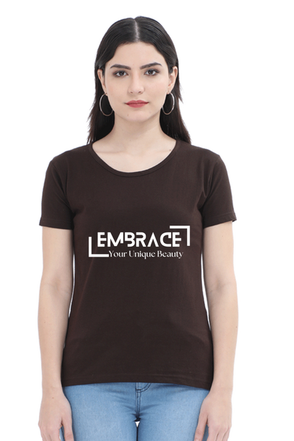 Embrace Your Beauty Dark Shade Comfort Women's T-Shirt