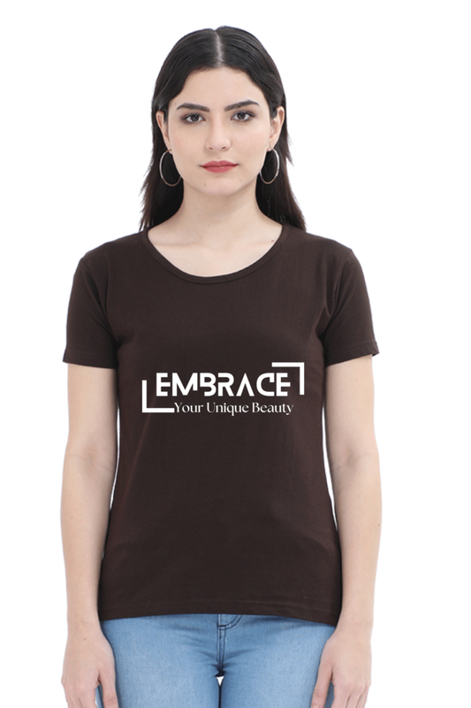 Embrace Your Beauty Dark Shade Comfort Women's T-Shirt